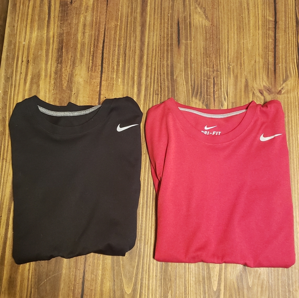 Nike dri-fit long sleeve x2